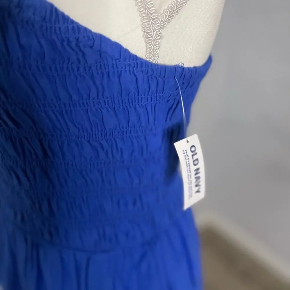 Fit & Flare Eyelet-Embroidered Smock Dress NWT - Picture 10 of 11